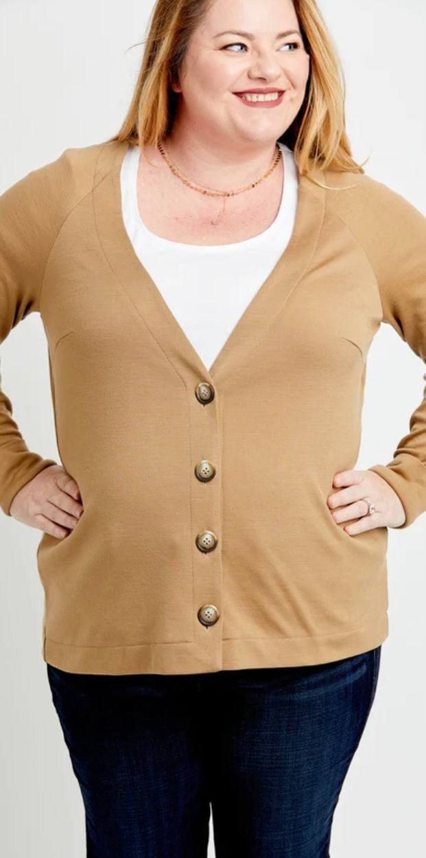 Cashmerette Fuller Cardigan Sizes 12-32