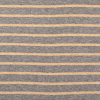 Classic Stripe Jacquard Knit -  Silver Grey