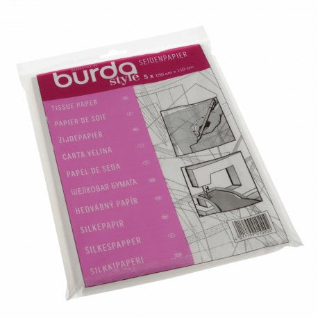 Burda Tissue Paper 5 Sheets (150cm x 110cm)