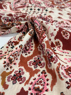 Paisley Viscose Blend Deadstock