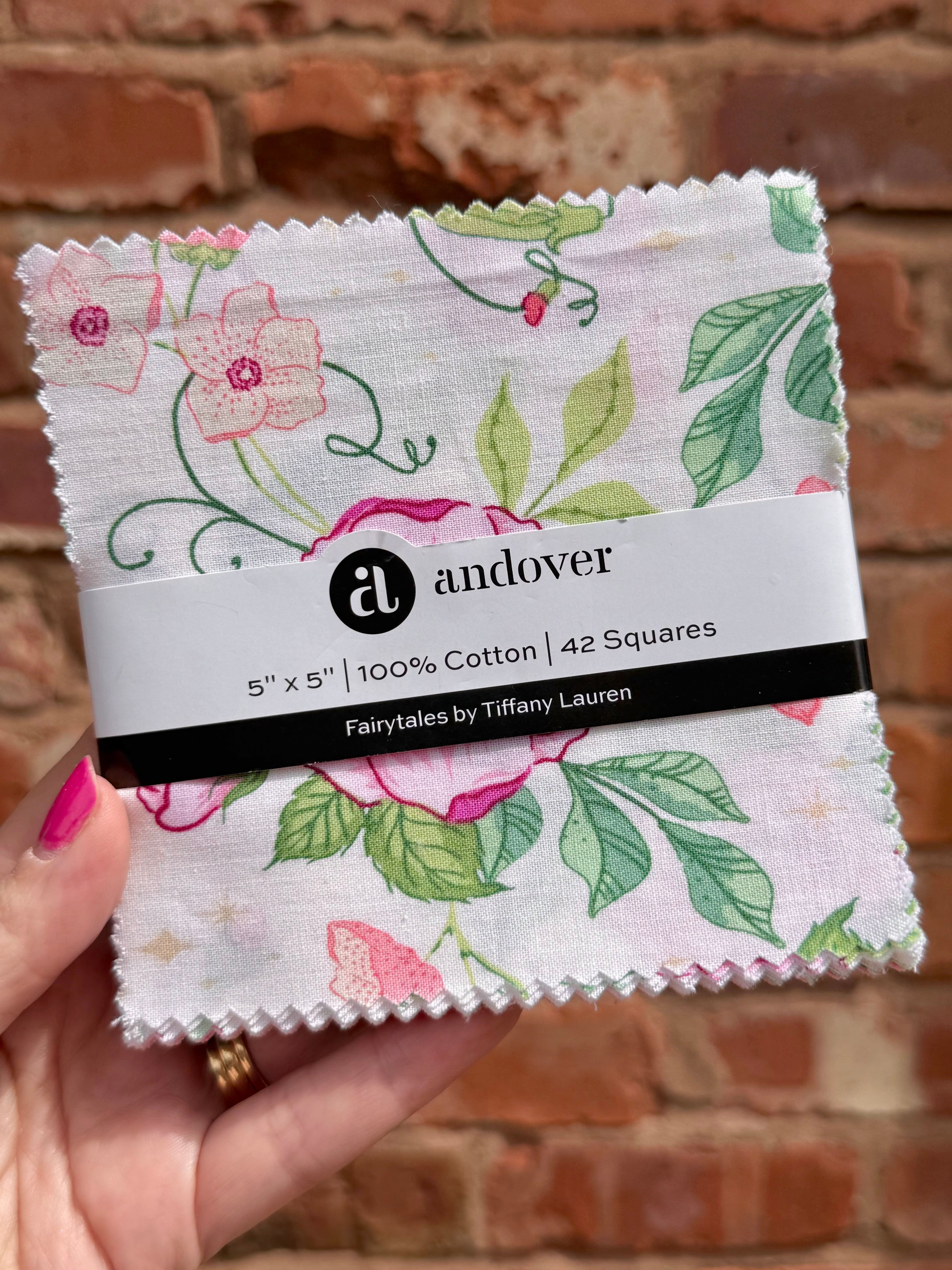 Fairytales By Tiffany Lauren for Andover Fabrics - 5 Inch Charm Park