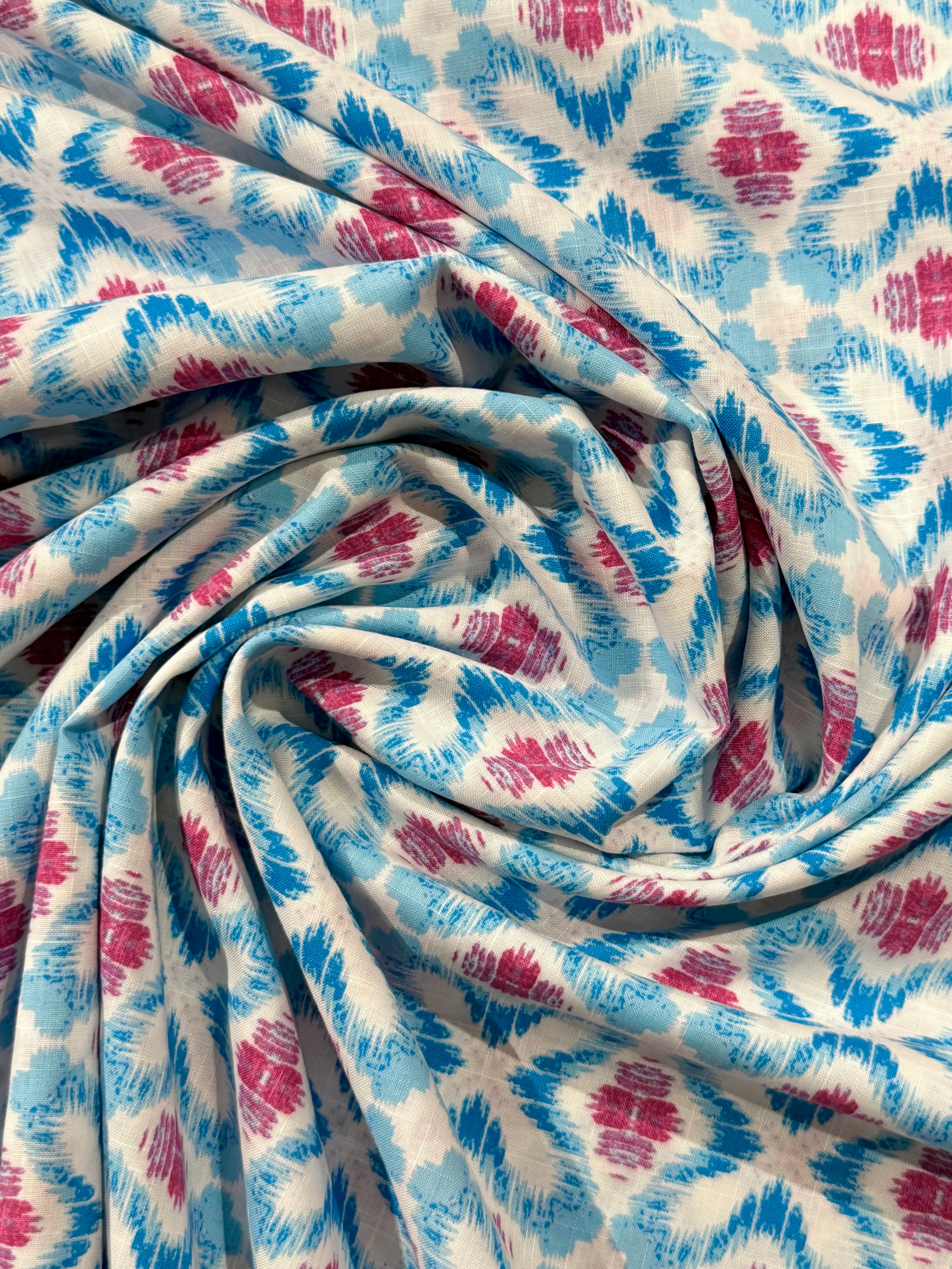 Lydia Cotton Linen Blend 80cm Remnant