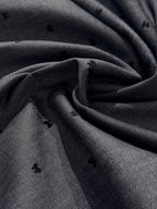 Flock Bow Stretch Indigo Denim 1.15 Metre