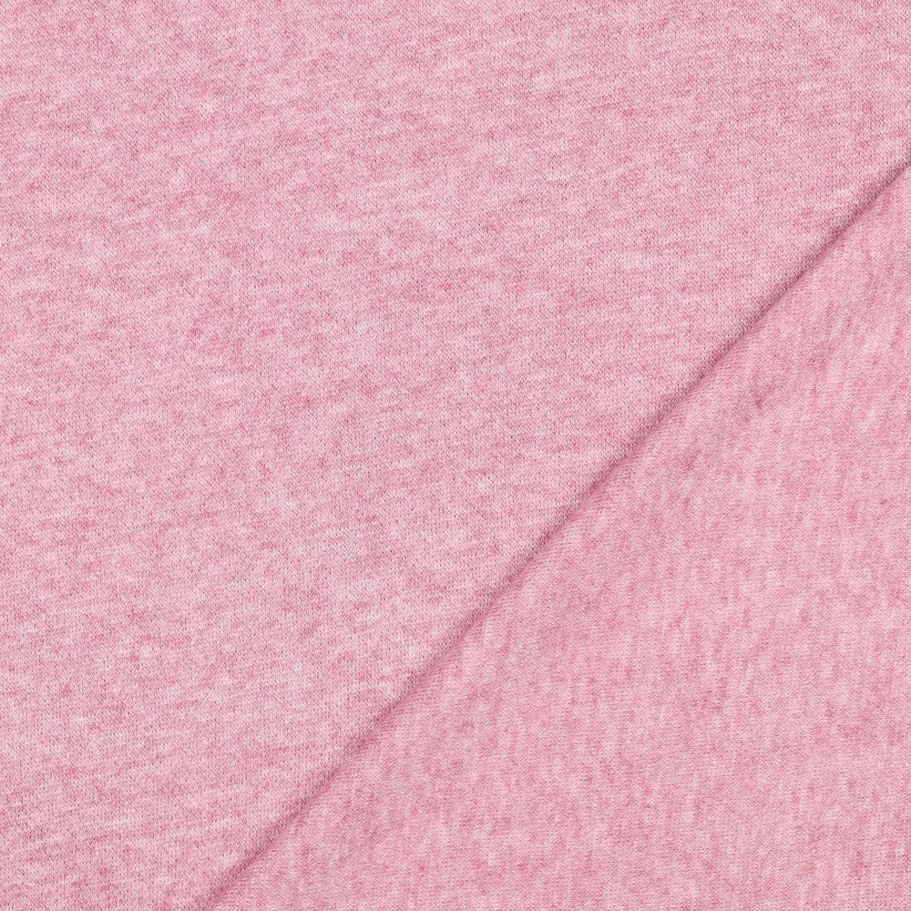 Cerise Pink Melange Knit