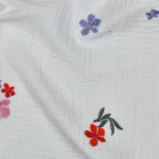 Rosalie Embroidered Cotton Double Gauze