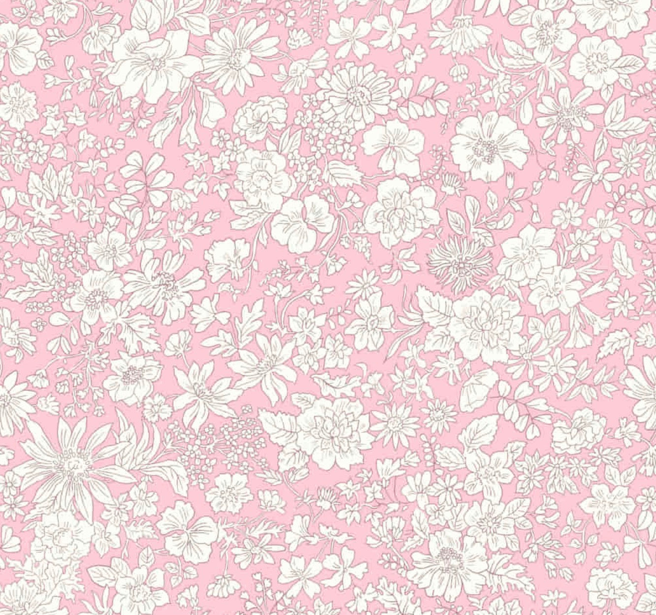 Emily Belle Lasenby Cotton Individual Fat Quarter By Liberty Fabrics - Candy Floss (Brights) 016666405 A