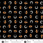 Nightfall - Flower Moon Black A-10204-K By Andover Fabrics