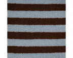 Blue Stripe Sherpa Teddy