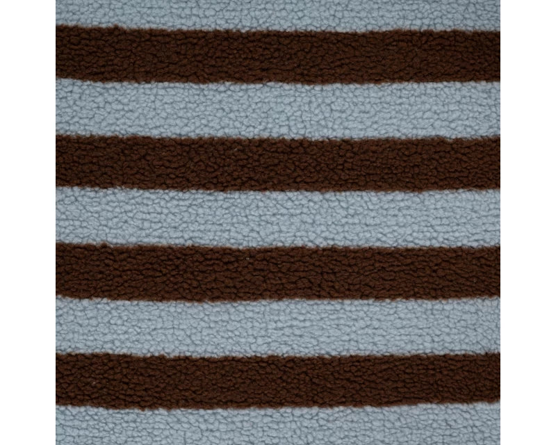 Blue Stripe Sherpa Teddy