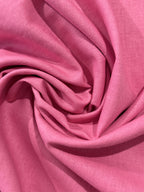 Candy Pink Ex Designer Linen Viscose