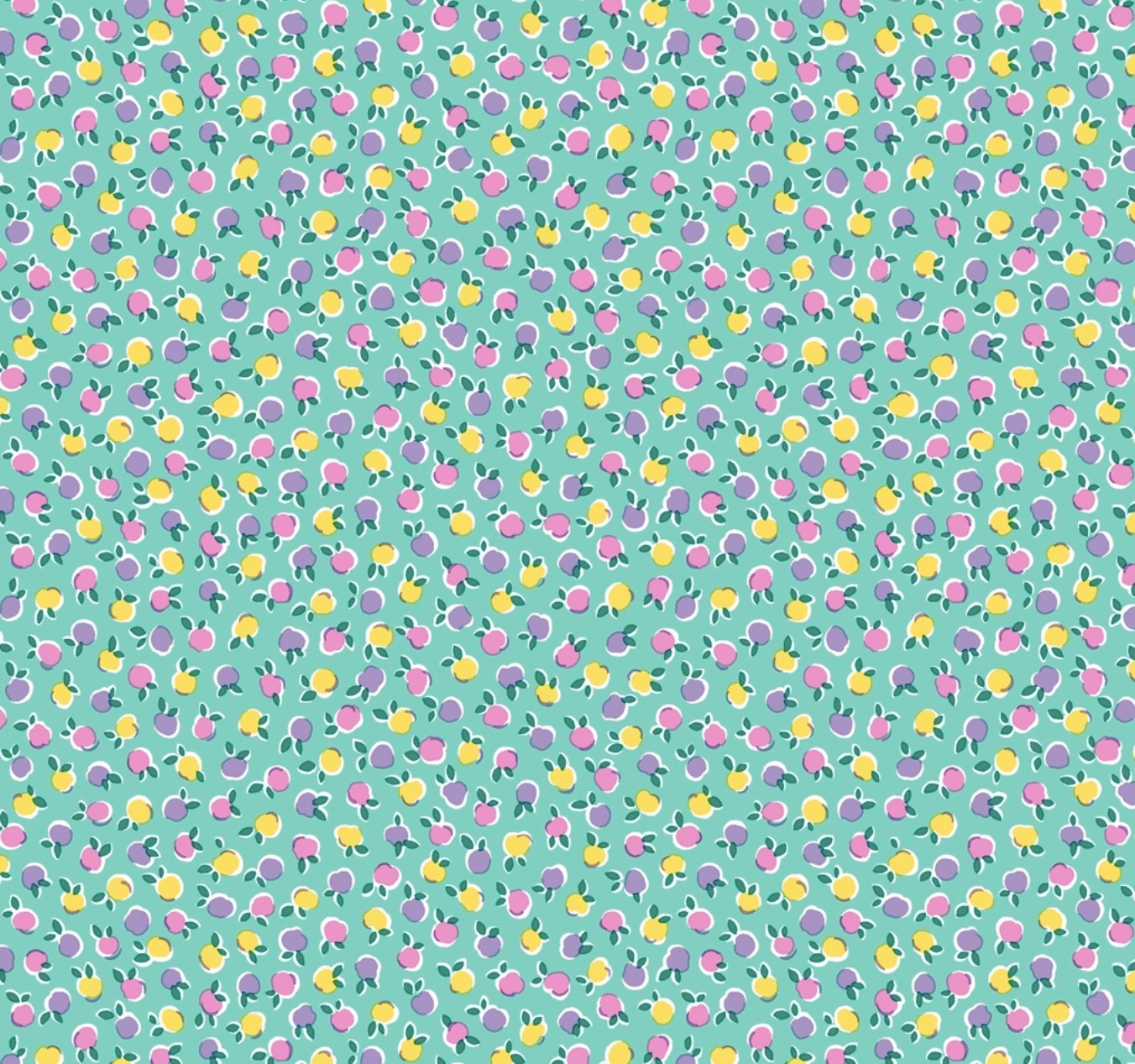 Gifts From The Garden - Fruit Twist 492B - Individual Fat Quarter - Liberty Quilting Cotton