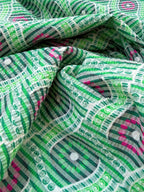 Summer Fresh Seersucker Cotton Blend Ex Designer Deadstock