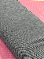 Tiny Gingham Crinkle Deadstock Viscose Blend