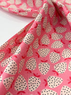 Wild Strawberry Sorbet EXCLUSIVE - PURE 100% Organic Cotton By Lady McElroy