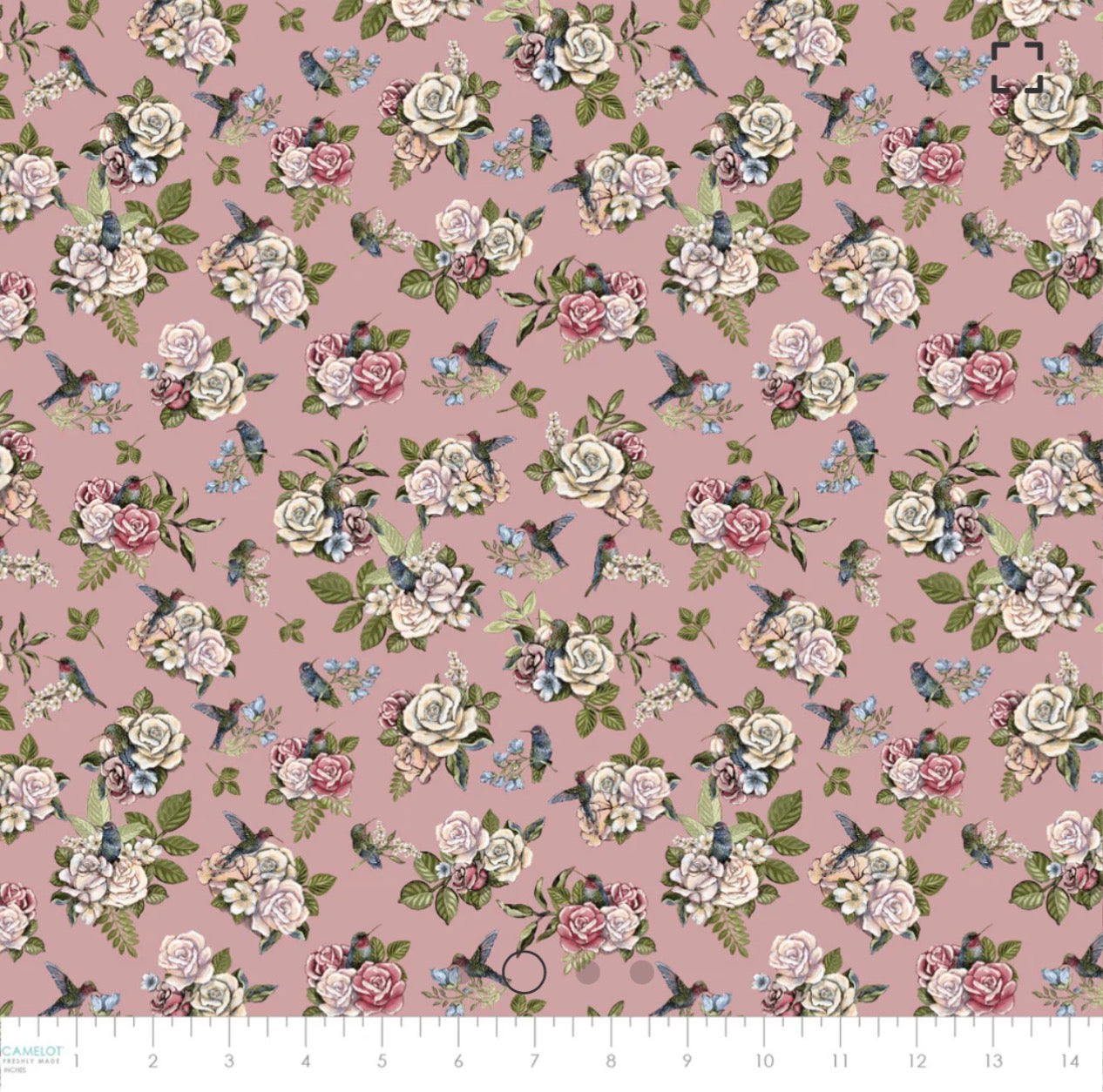 Camelot Fabrics - Tea And Poetry - Fat Quarter Bundle x 4