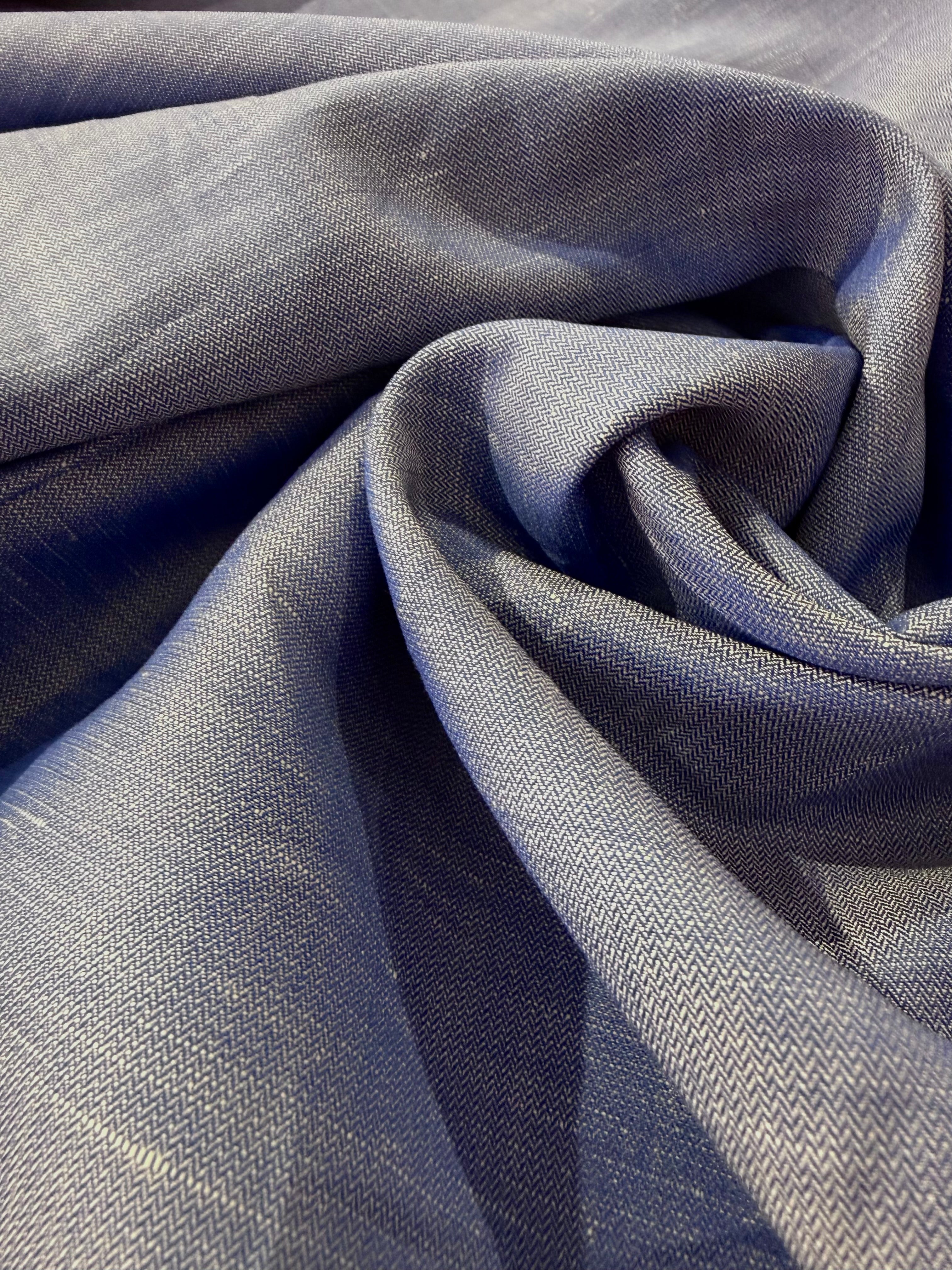 Ocean Blue Cotton/Linen Blend