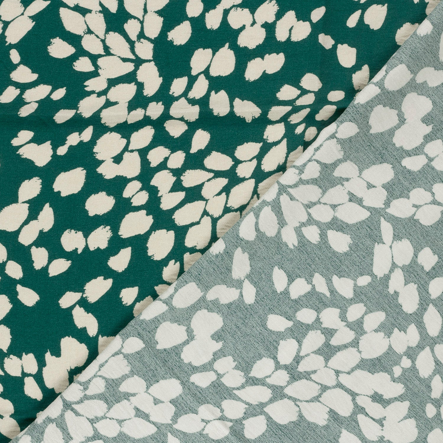 Scattered Petals Viscose Crêpe