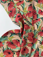 Petals In The Rain EcoVero™ Rayon/Linen Blend Crêpe By Lady McElroy