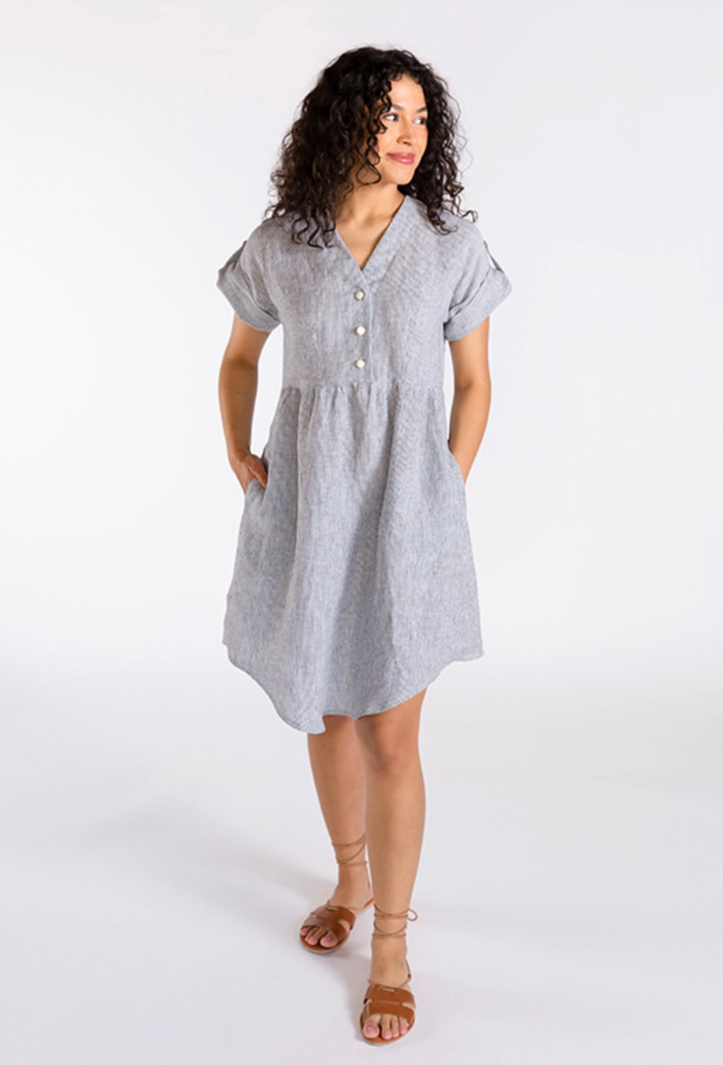 Fringe Dress & Blouse By Chalk & Notch