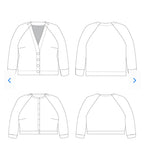 Cashmerette Fuller Cardigan Sizes 12-32