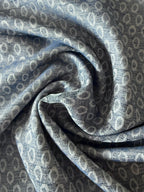 Ex Hobbs Deadstock Spotted Jacquard Denim