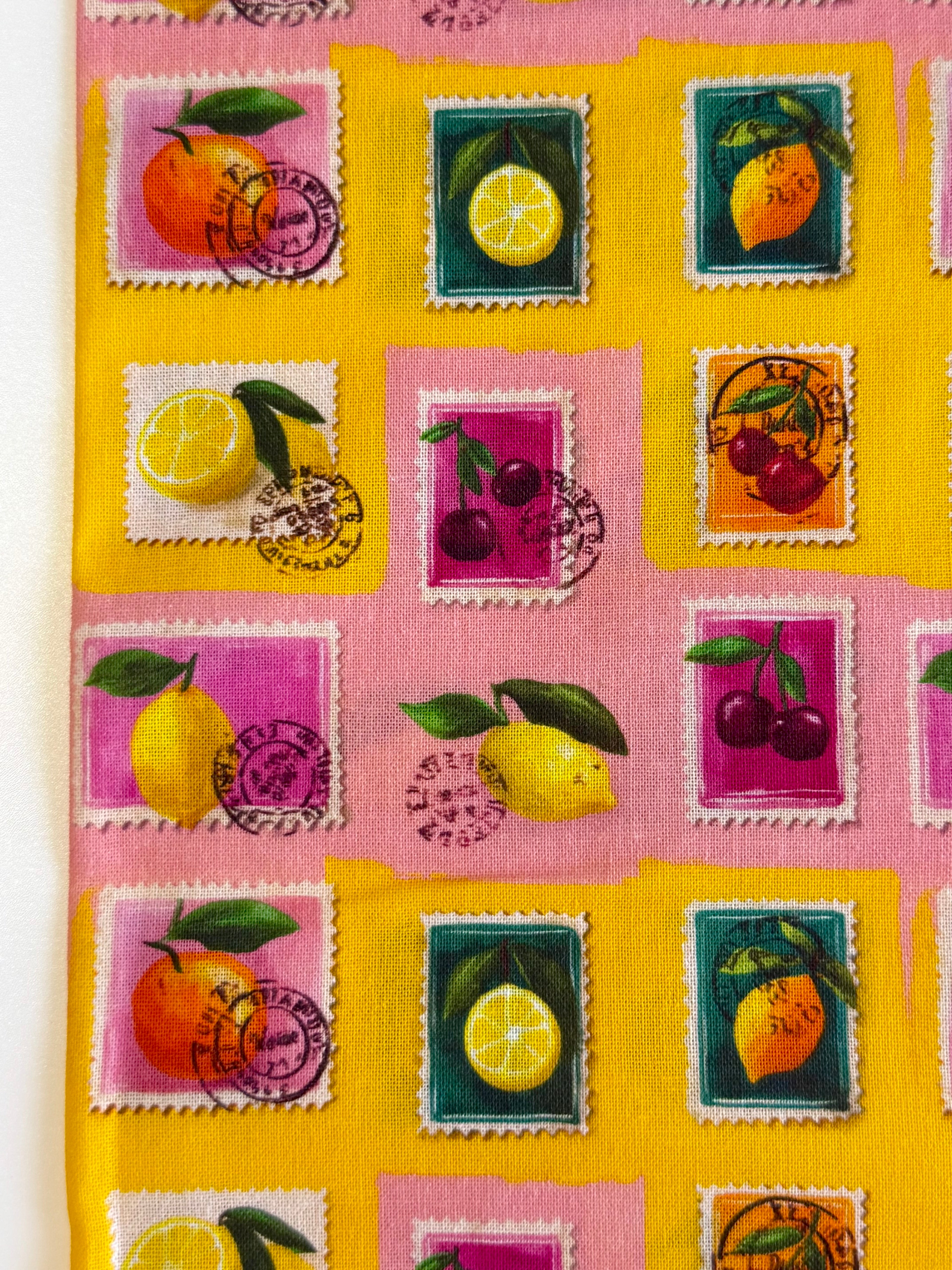Stamp Of Approval Cotton 50cm Remnant