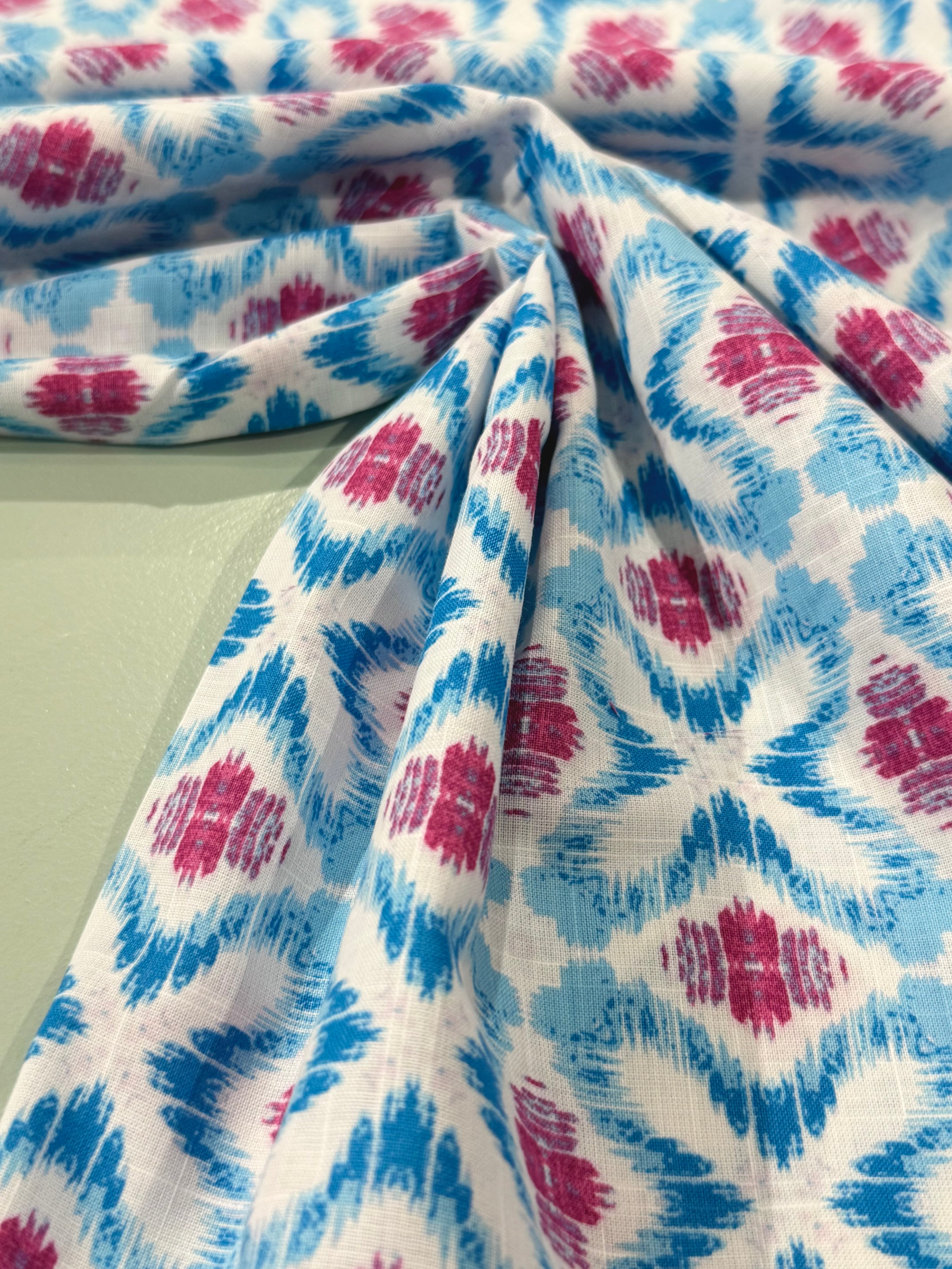 Lydia Cotton Linen Blend 80cm Remnant