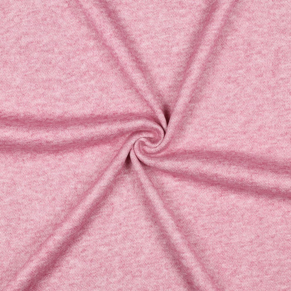 Cerise Pink Melange Knit
