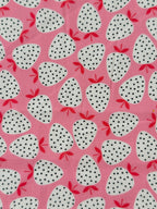 Wild Strawberry Sorbet EXCLUSIVE - PURE 100% Organic Cotton By Lady McElroy