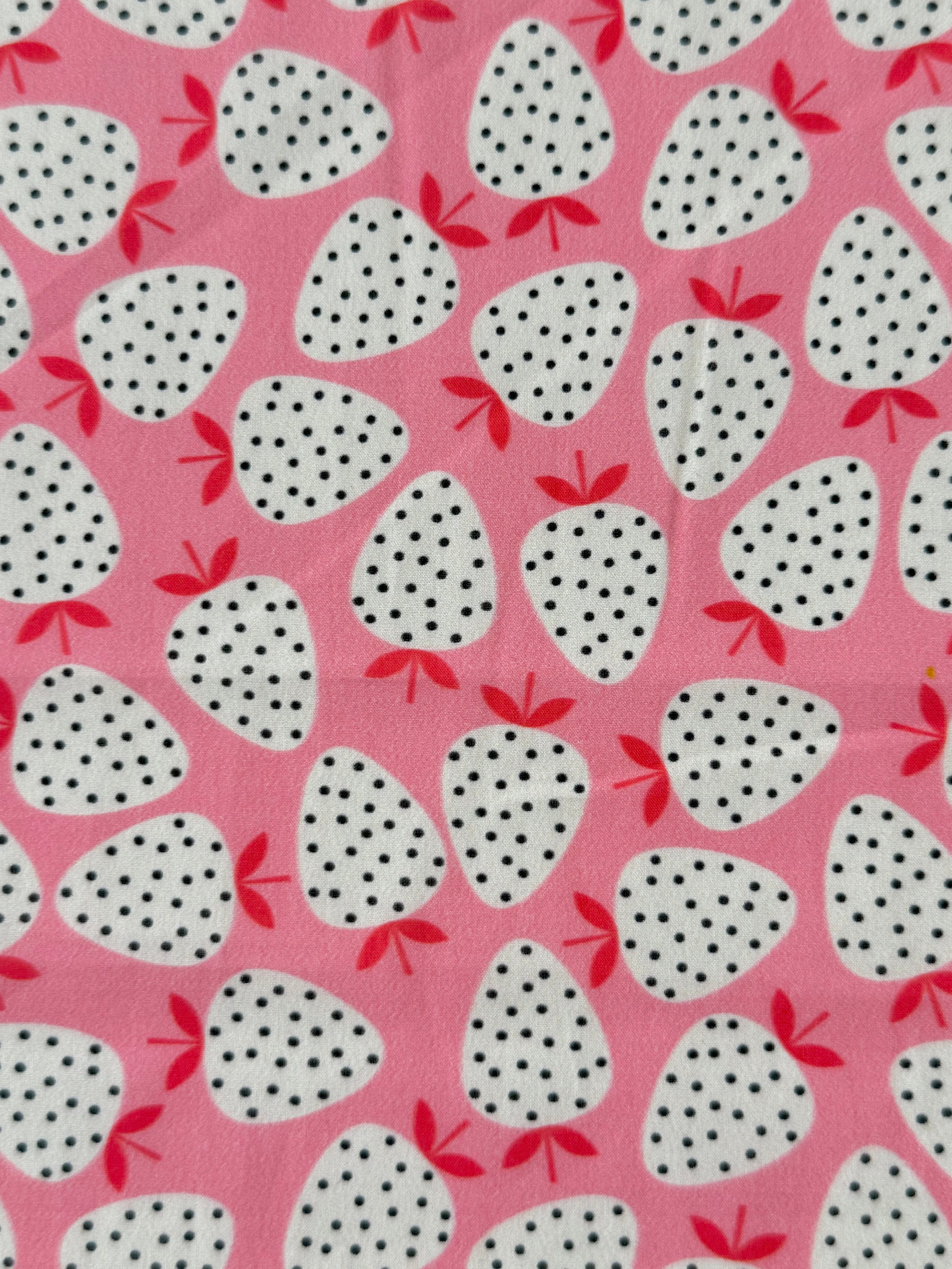 Wild Strawberry Sorbet EXCLUSIVE - PURE 100% Organic Cotton By Lady McElroy