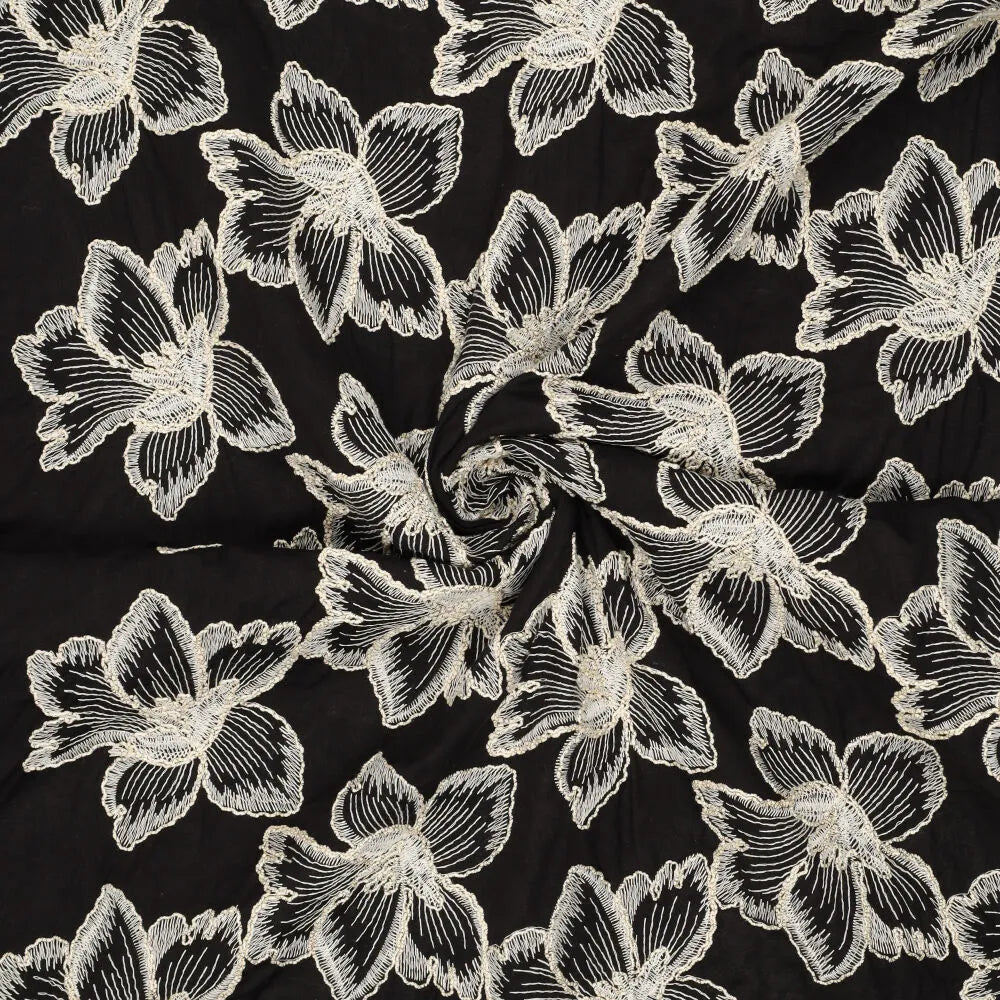 Saint Paulia Cotton Embroidery