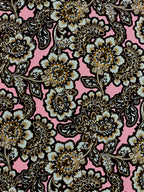 Rose Baroque Deadstock Crêpe
