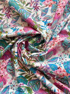 Peacock Garden Cotton Lawn