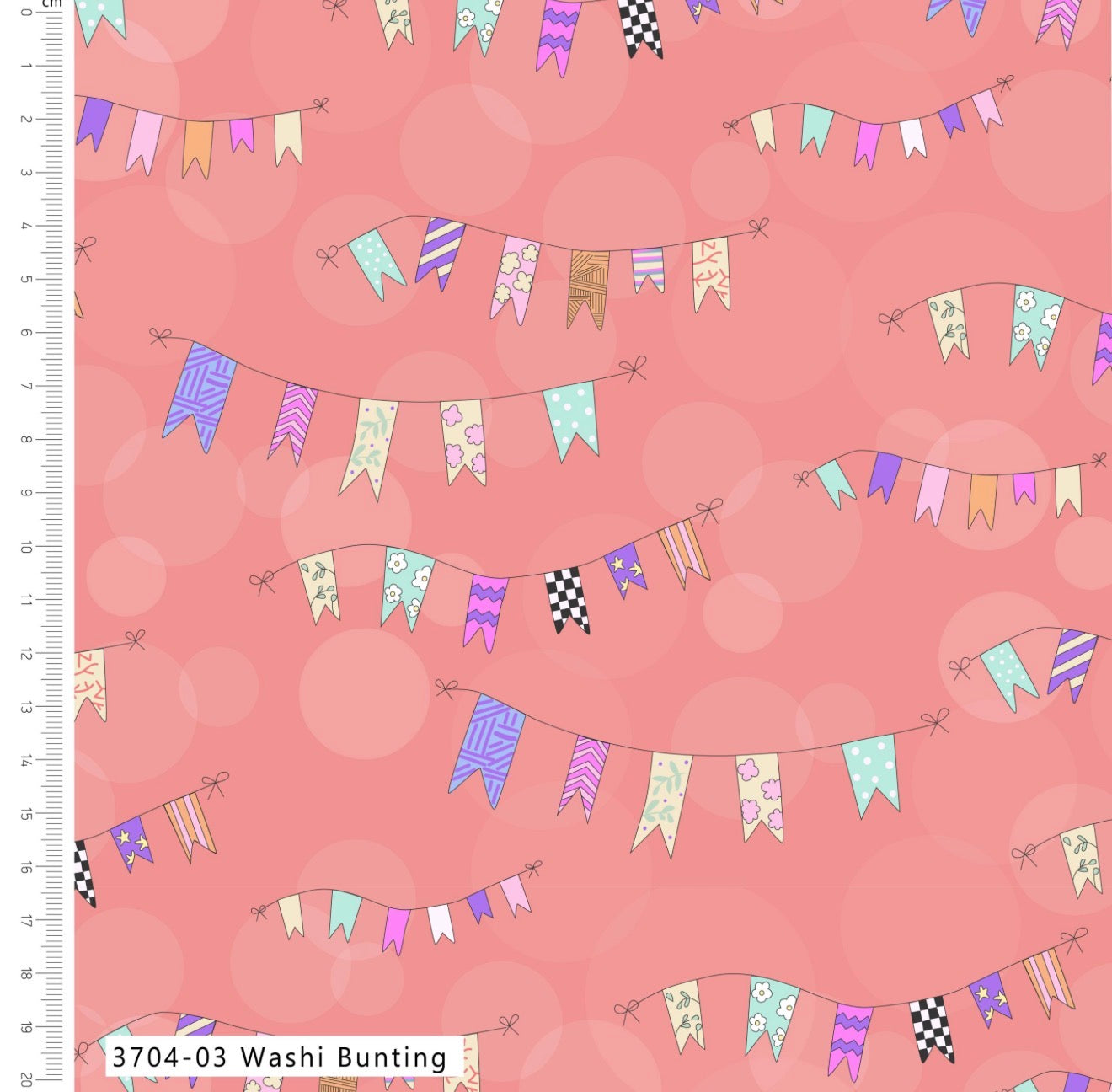 Washi Bunting 3704-03 By The Fabric Squirrel