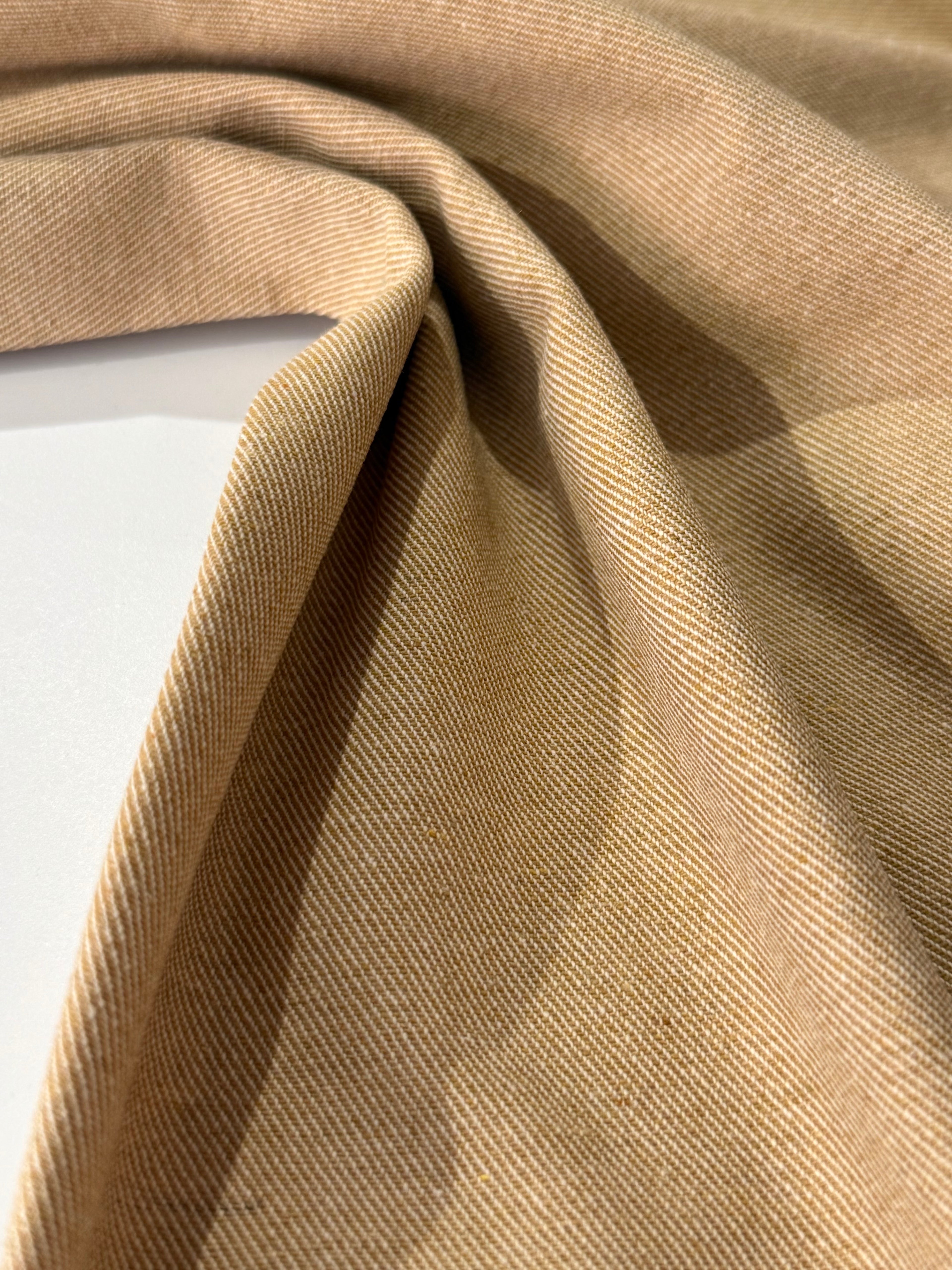 Non Stretch Pastel Denim - Sand