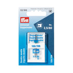 Prym 154916 Universal Twin Machine Needles No. 2.5mm/80