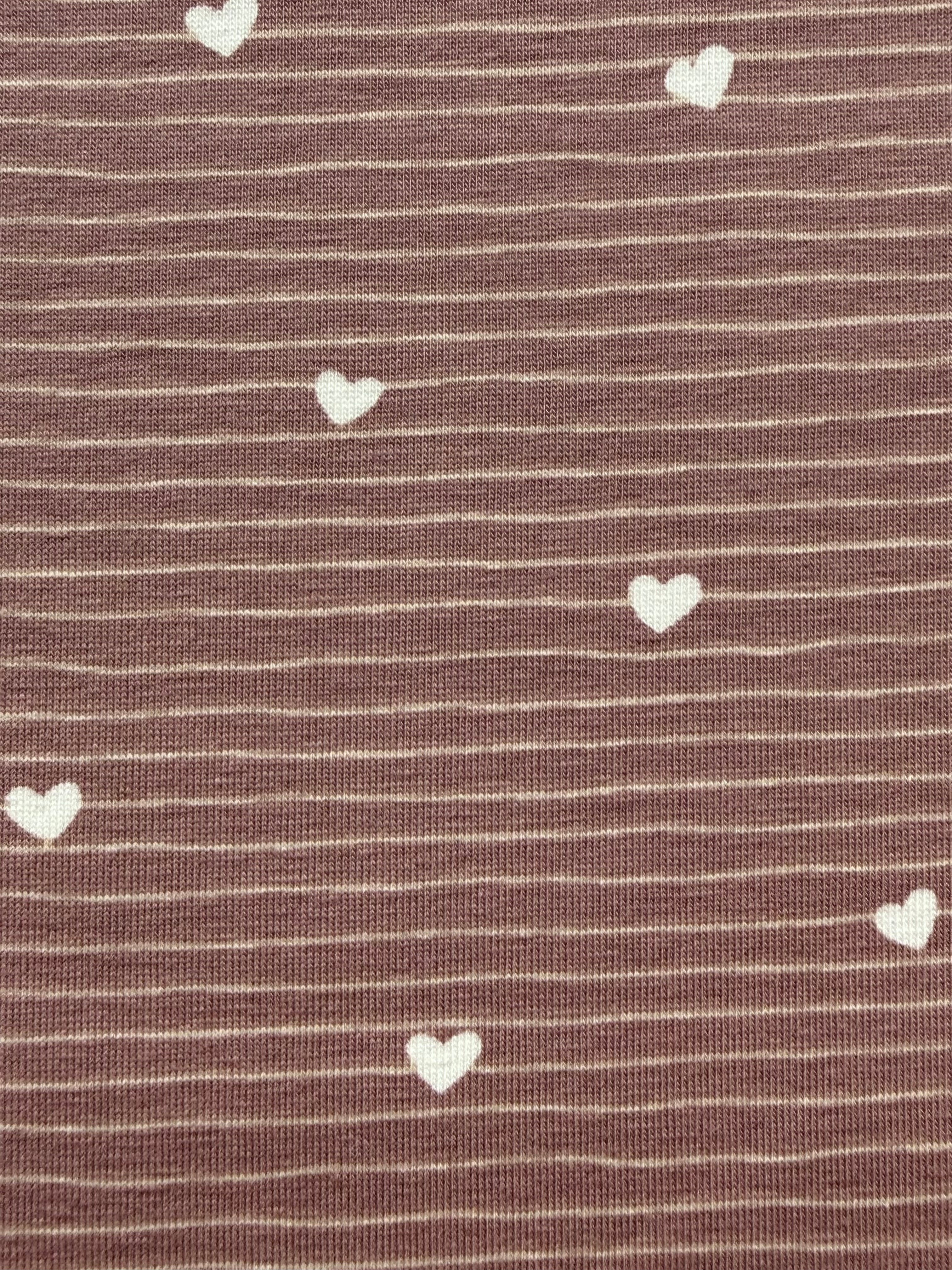Straight To The Heart Cotton Jersey