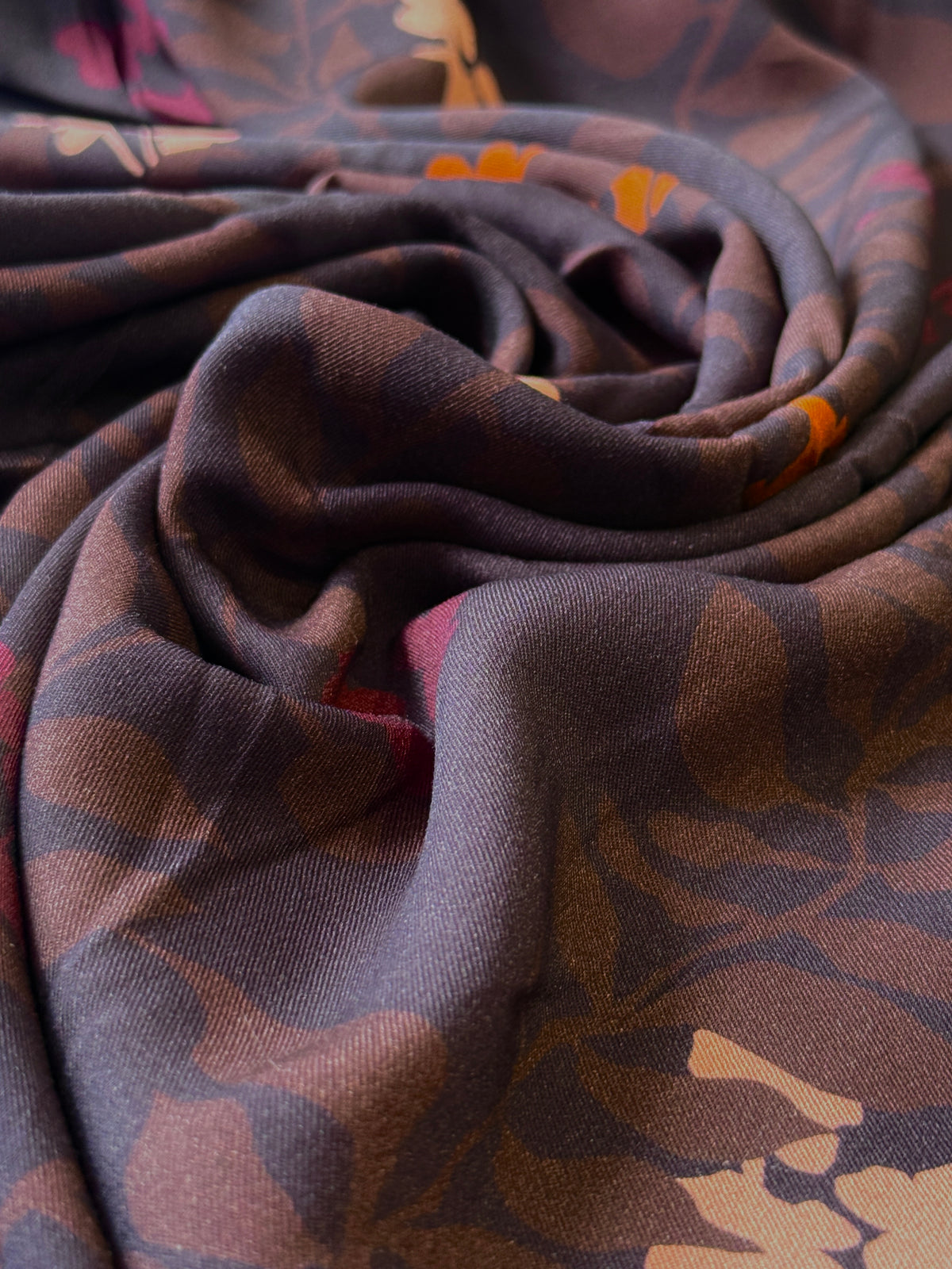 Autumn Truffle Viscose Twill By Light & Lush Stof Of Denmark
