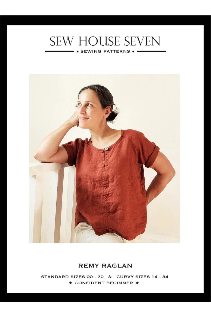 Introduction To Dressmaking – Sew The Remy Raglan Top By Sew House Seven (Three Week Course)