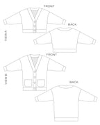 Marlo Sweater By True Bias (0-18 and 14-30)