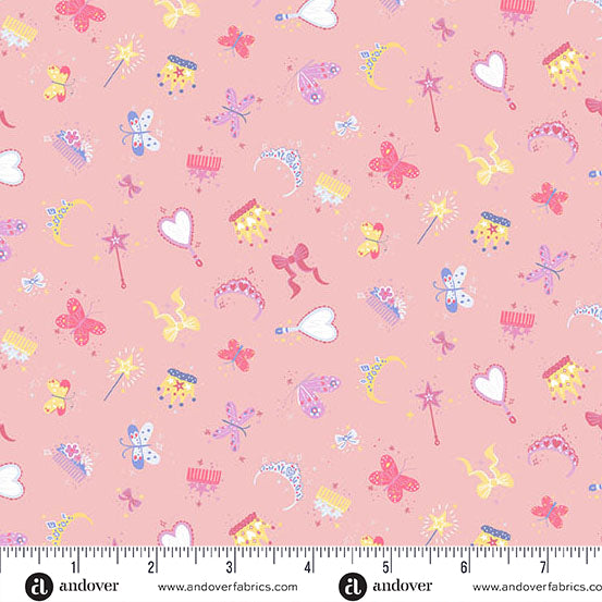 Dance Class Accessories Pink MU-246-P By Makower UK