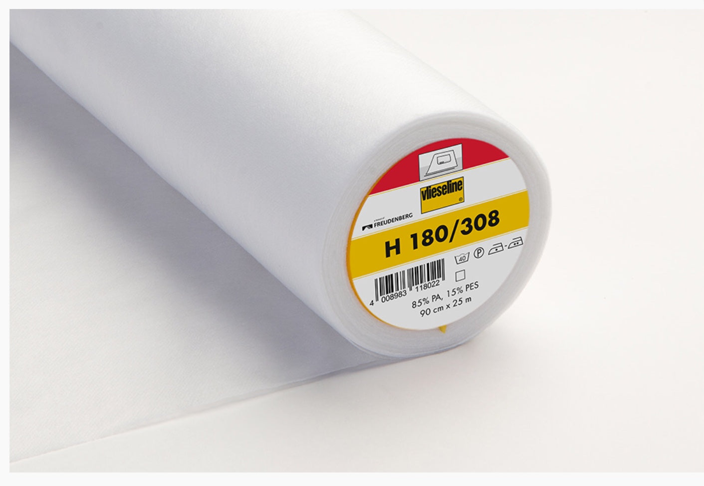 Vlieseline Fusible Interlining White H180