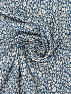 Wild Blossom Lyocell - Blue