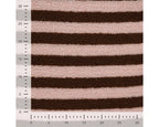 Pink Stripe Sherpa Teddy