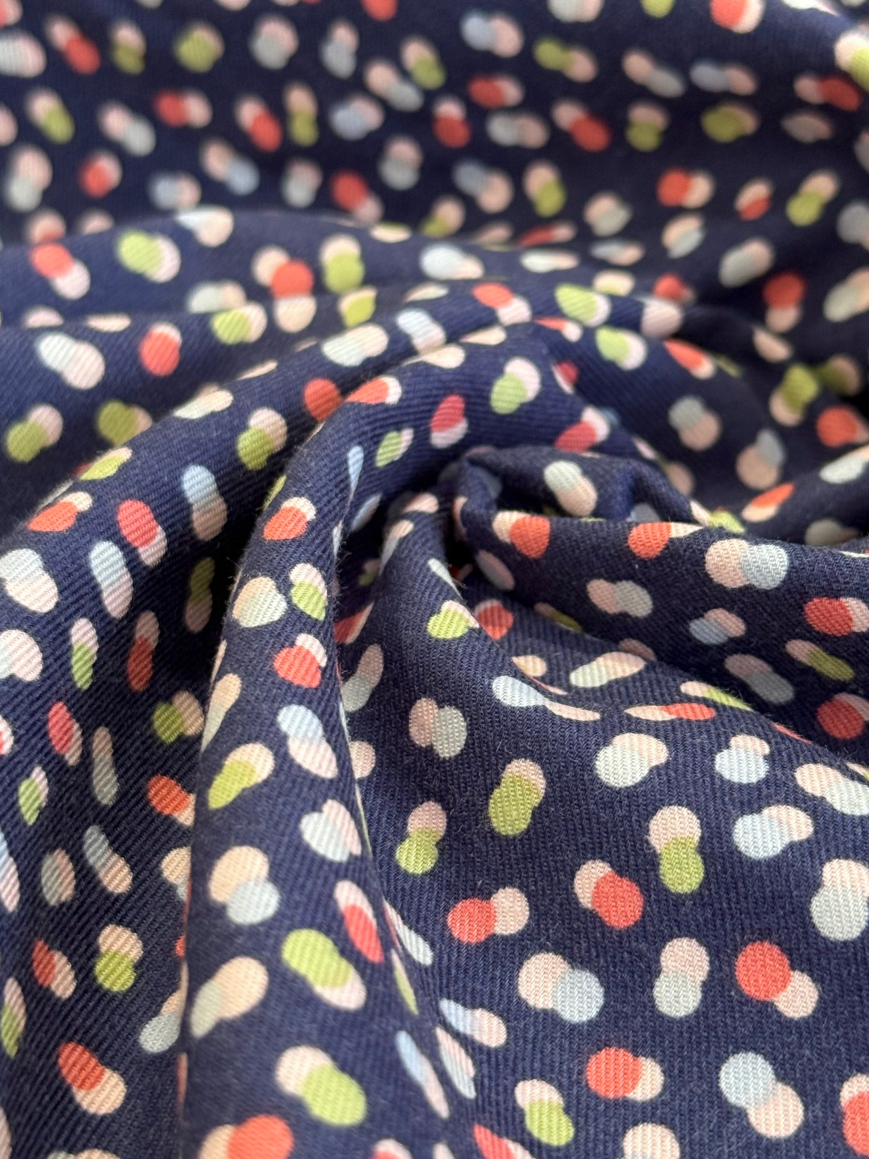 Dotty Cotton Twill