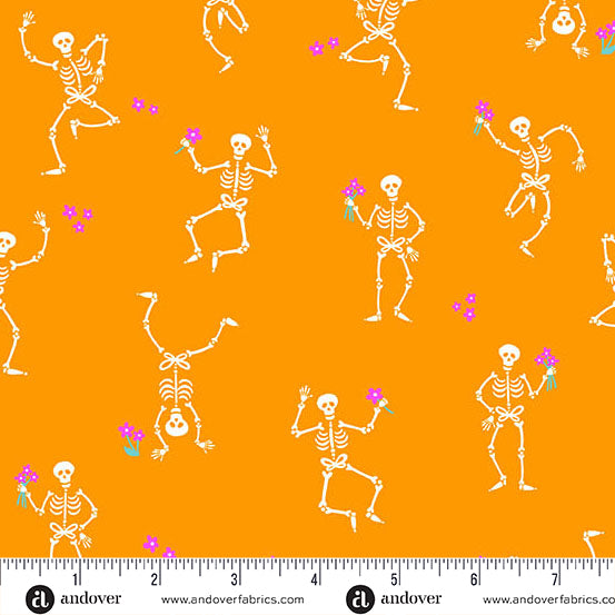 Ghostly Garden 5 Inch Charm Pack By KP Creates for Andover Fabrics
