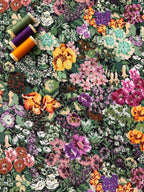 English Country Floral Viscose Crêpe