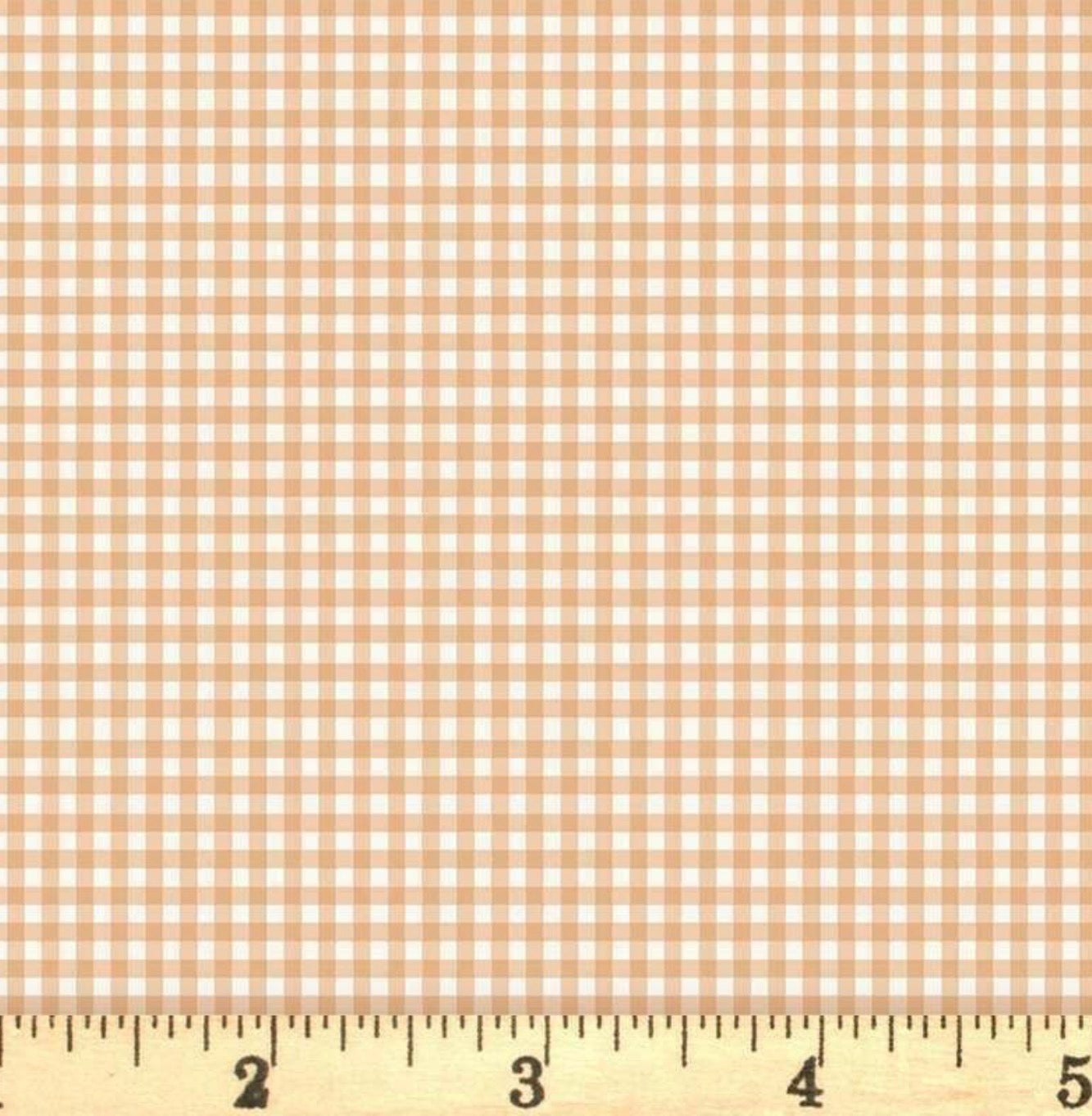 Little Ones - Gingham Coral 188/C - By Makower UK