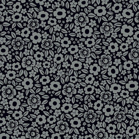 Ghostly Garden 5 Inch Charm Pack By KP Creates for Andover Fabrics