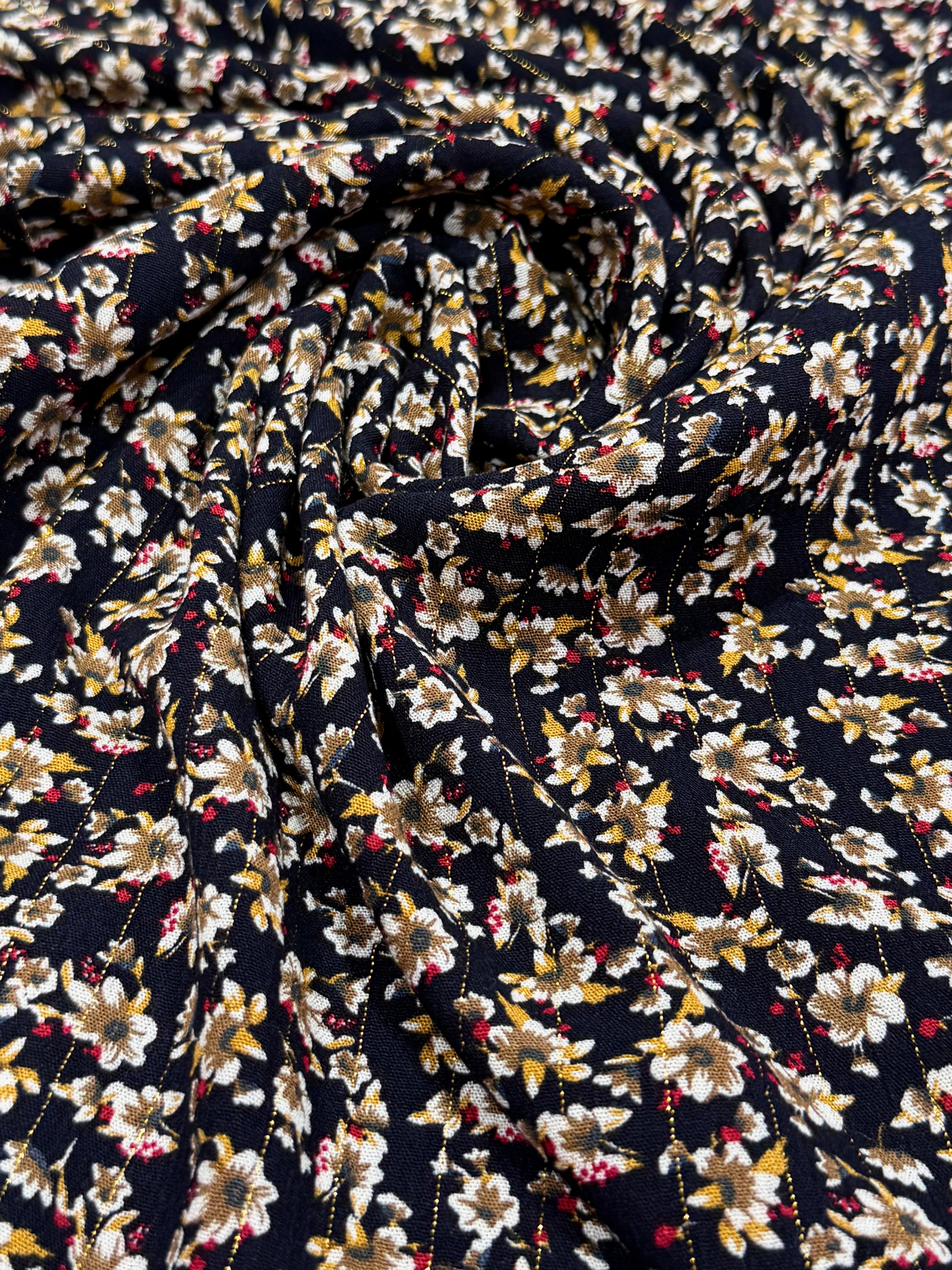 Francis Viscose Crepe With Lurex